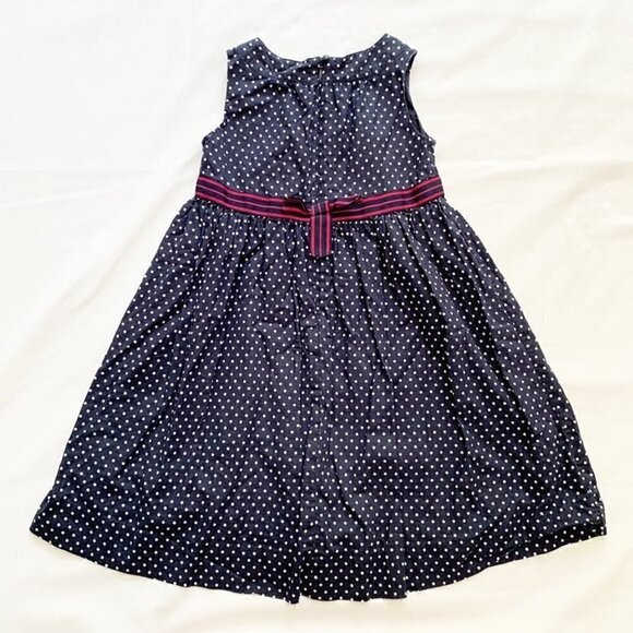 5/$25 BabyGap blue polka dot swing dress - Picture 5 of 8
